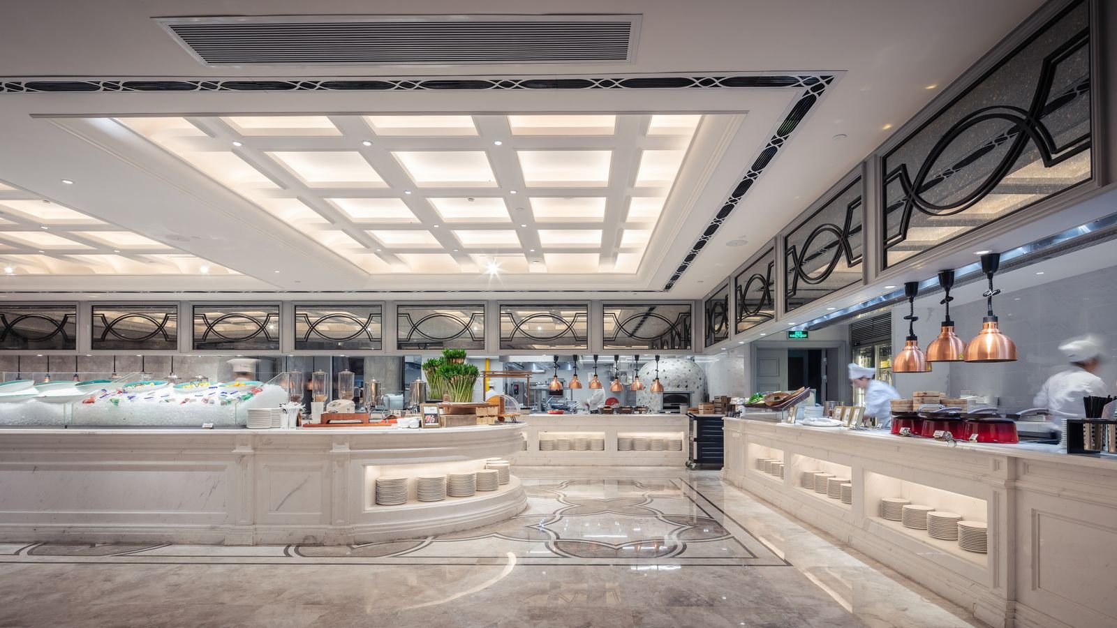 Hotel buffet service